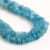 100pcs Precious Natural Aquamarine Gemstone Beads for Jewelry Making 8-10″, Irregular Round Loose Stone Beads Drilled for Bracelet Necklace Earrings Crafts Design (Aquamarine)