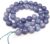 1 Strand Adabele Natural Opaque Tanzanite Quartz Healing Gemstone 8mm Loose Round Stone Beads (44-47pcs Total) for Jewelry Making GH1-8